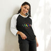 3/4 sleeve raglan shirt